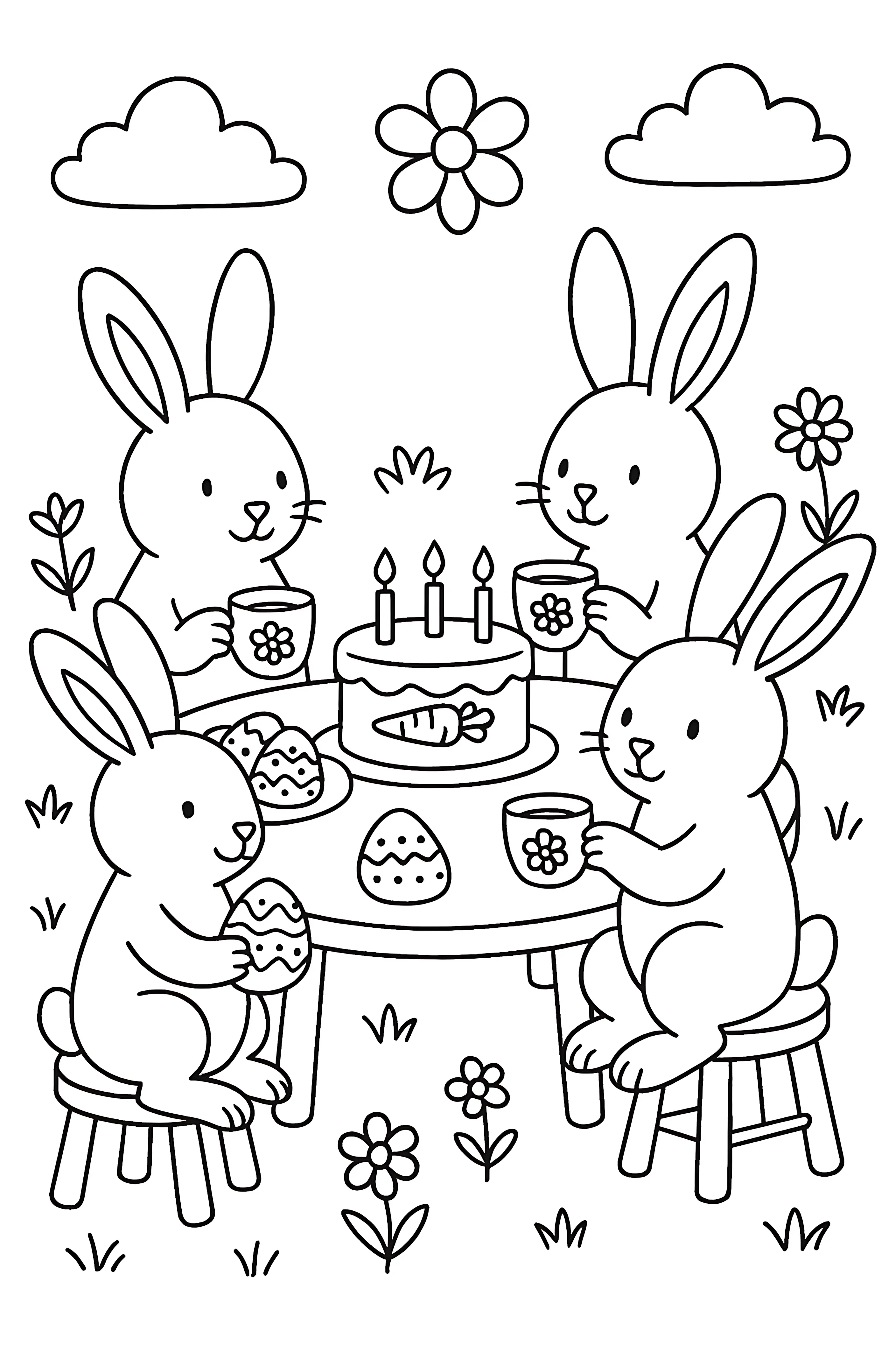 Cute Bunny Easter